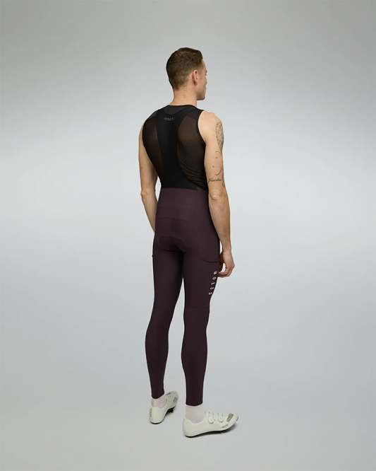 NDLSS Away Cargo Thermal Bib Tights - Wine