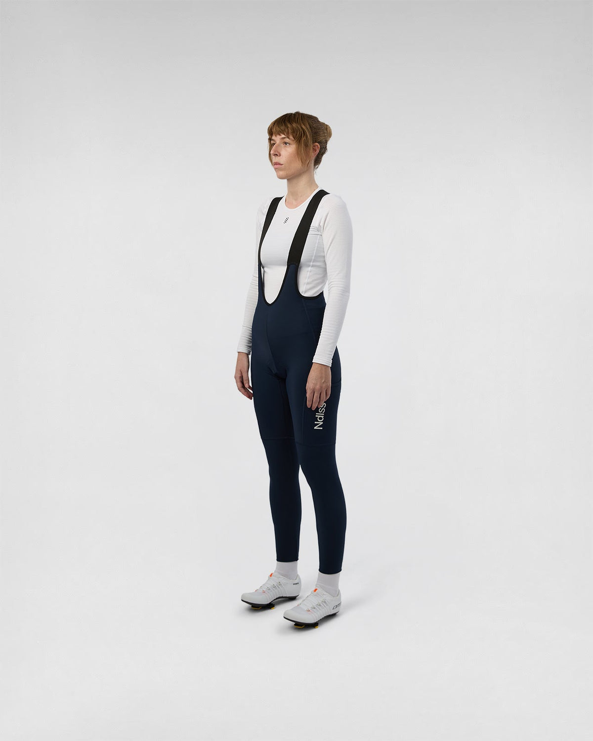 NDLSS Away Cargo Thermal Women Bib Tights - Navy