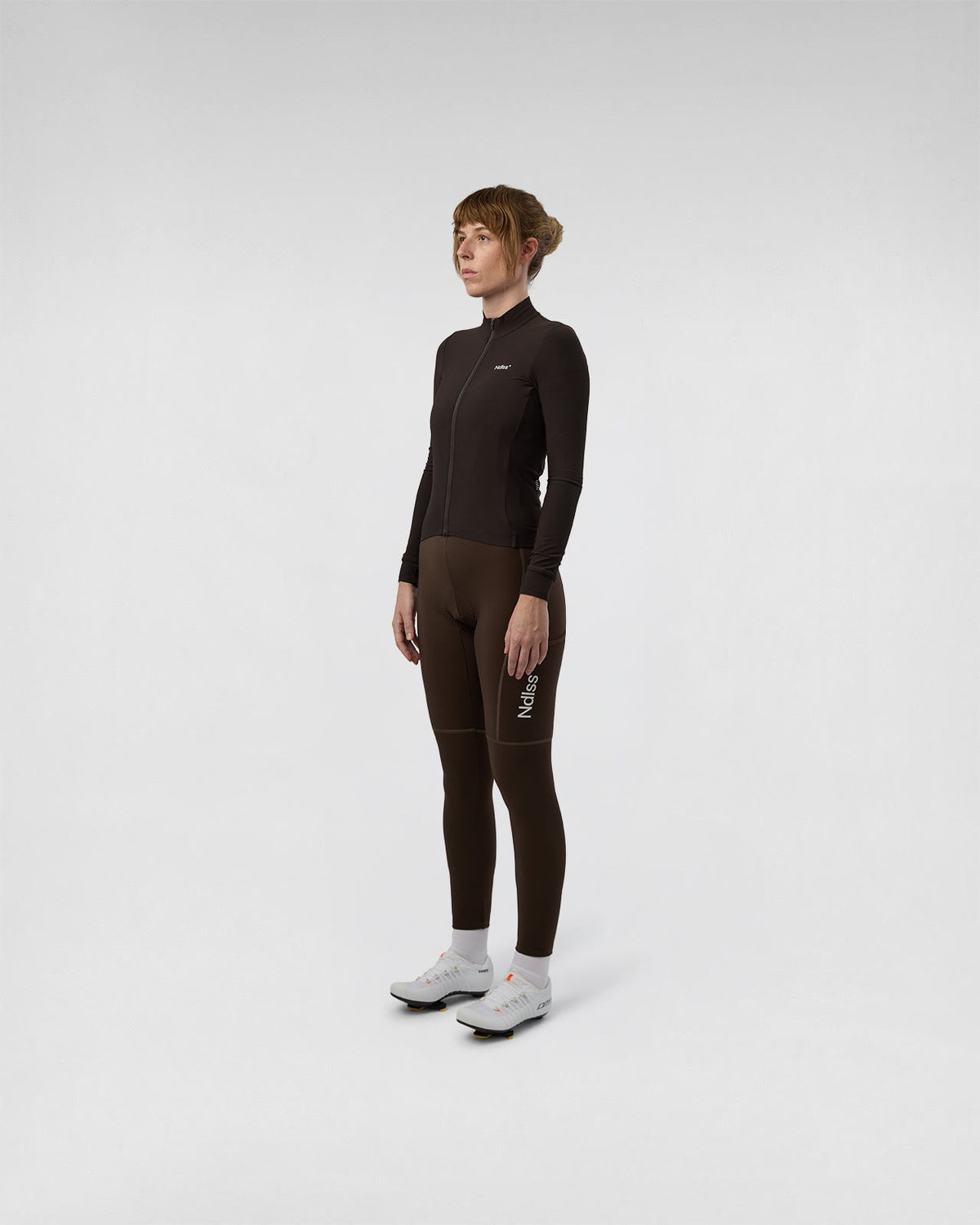 NDLSS Away Thermal Long Sleeve Jersey - Dark Brown