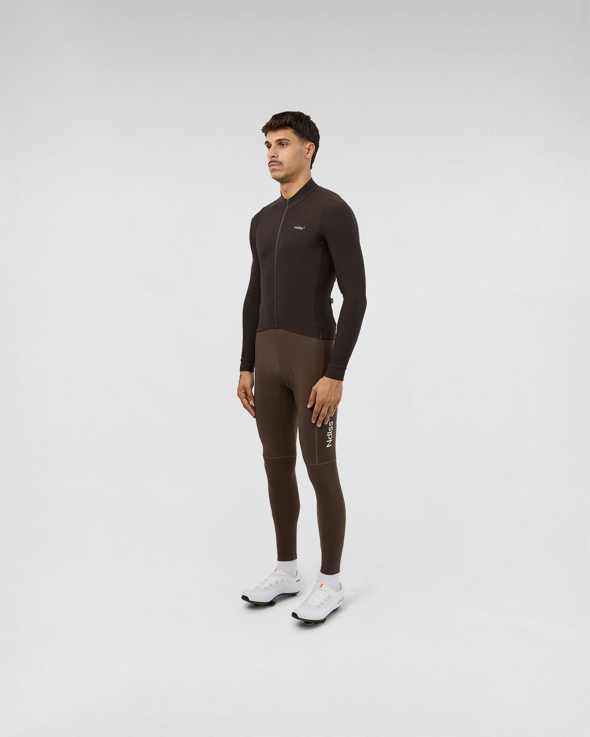 NDLSS Away Thermal Long Sleeve Jersey - Dark Brown