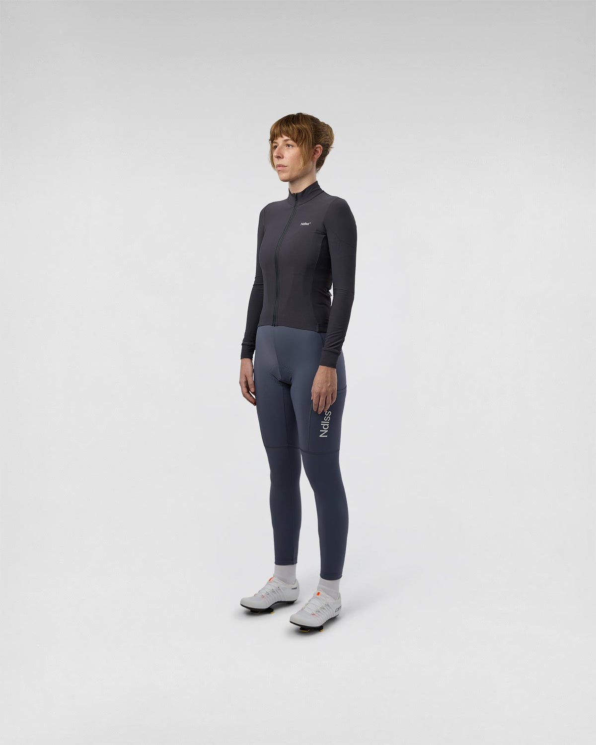 NDLSS Away Thermal Long Sleeve Jersey - Dark Grey