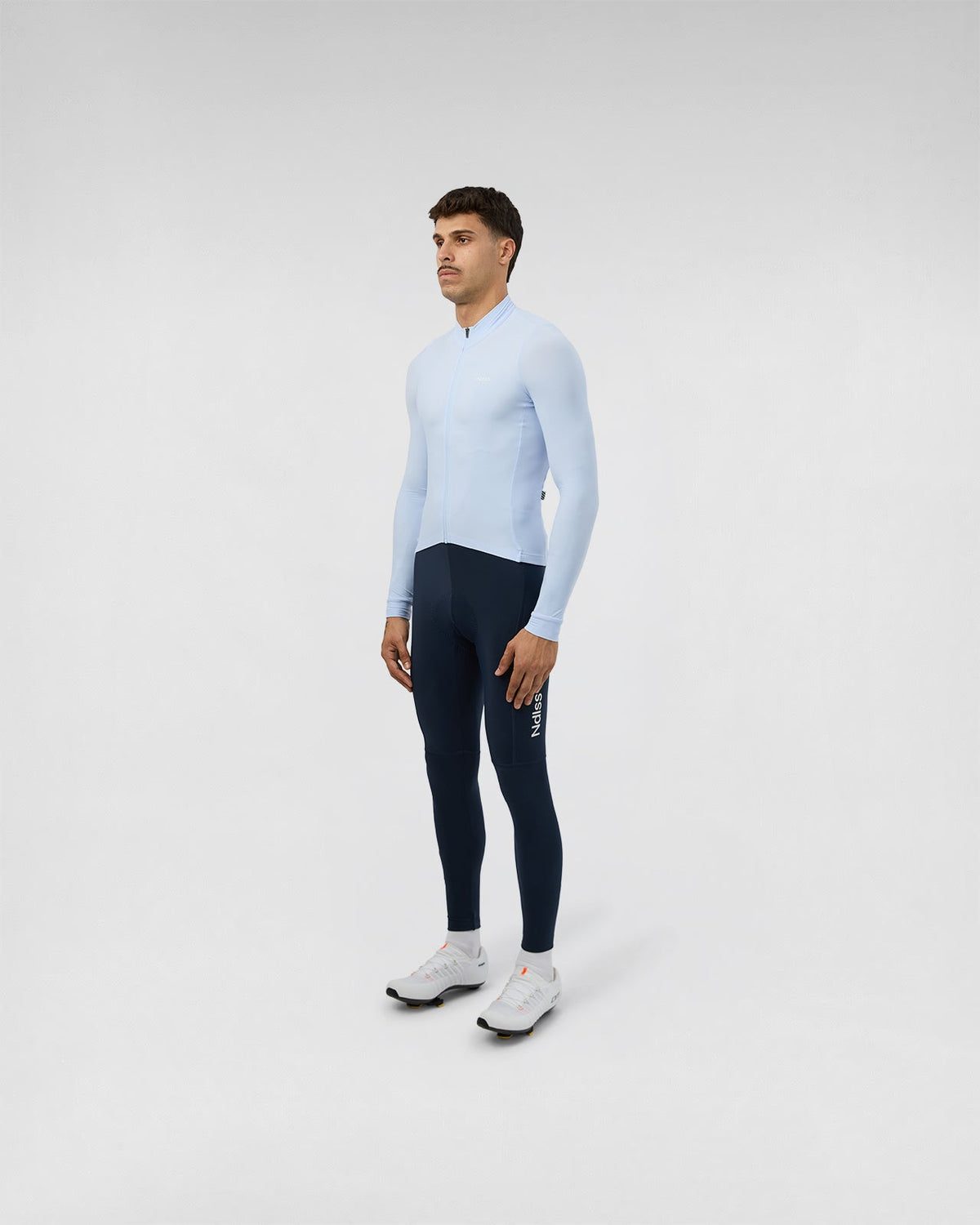 NDLSS Away Thermal Long Sleeve Jersey - Light Blue