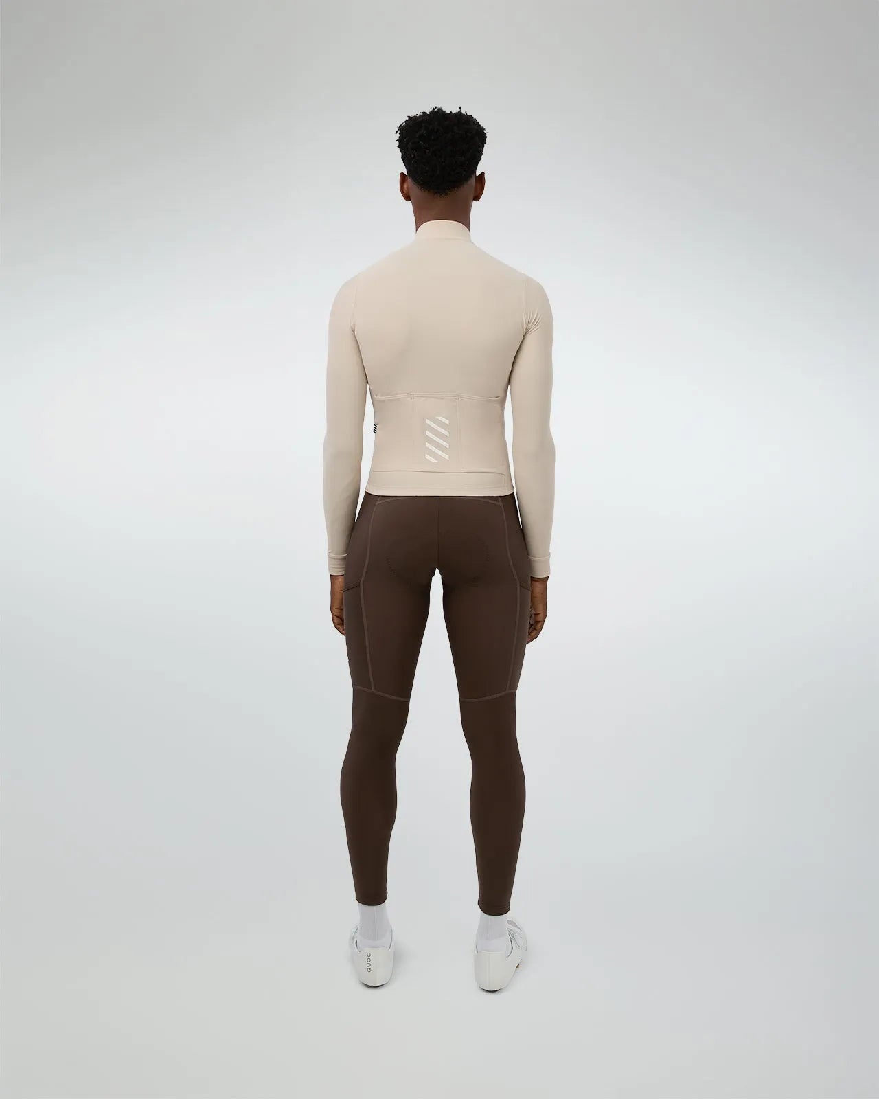 NDLSS Away Thermal Long Sleeve Jersey - Off White