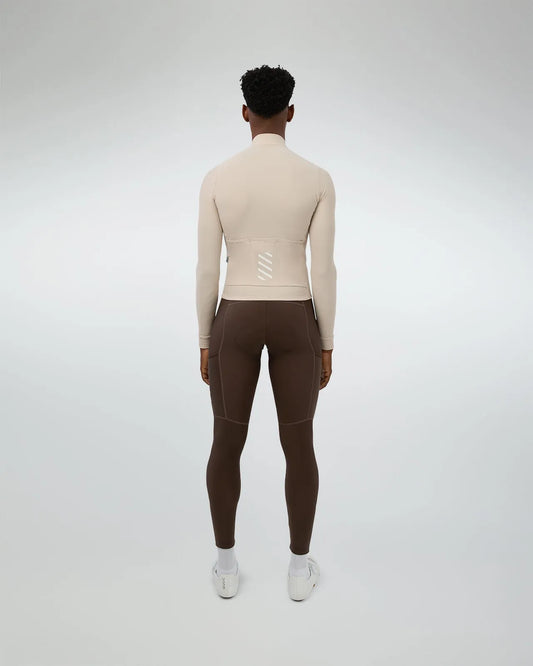 NDLSS Away Thermal Long Sleeve Jersey - Off White