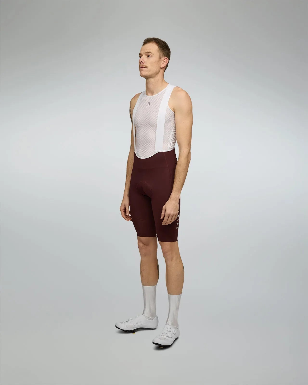 NDLSS Fast Bib Shorts 2.0 - Dark Red