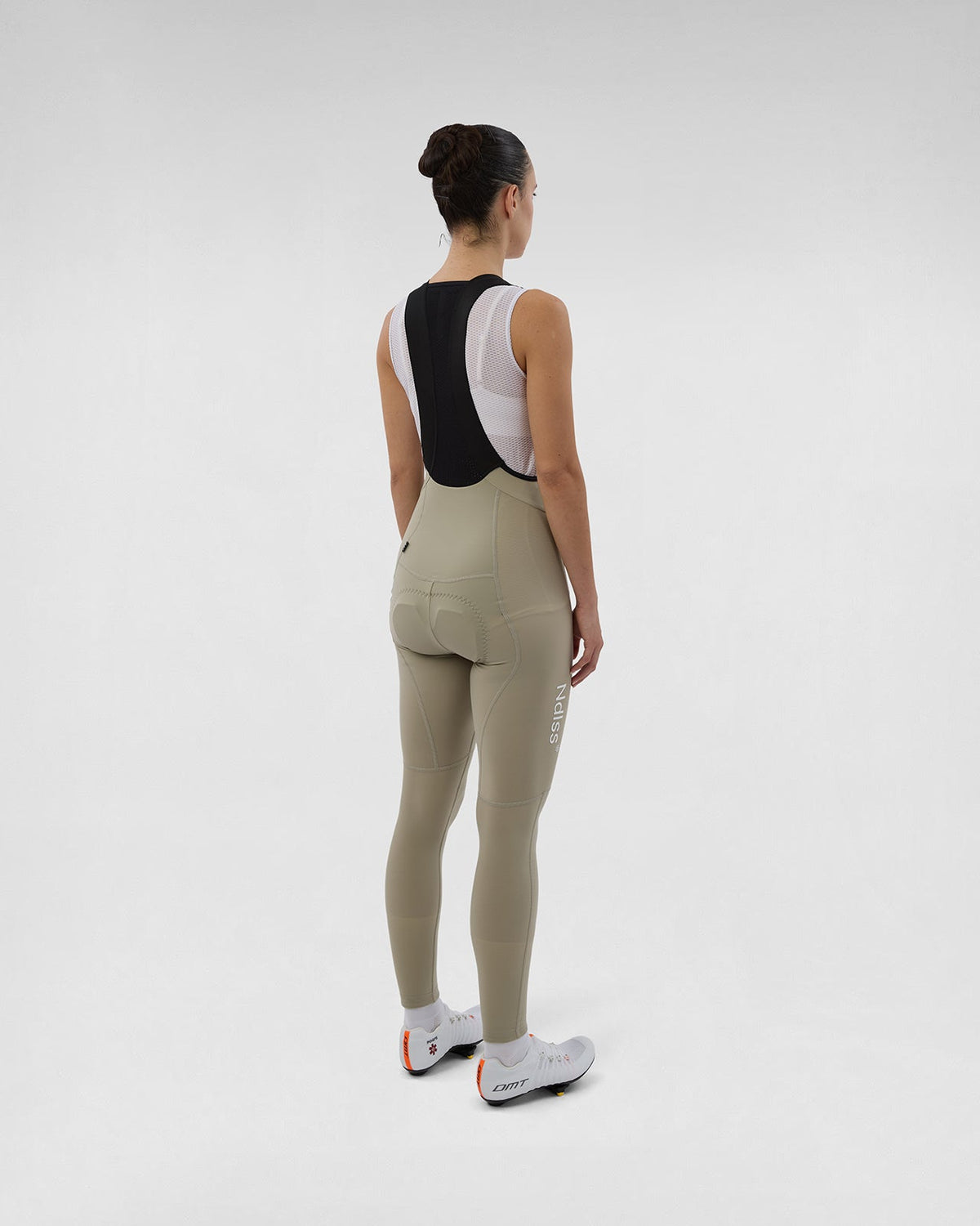 NDLSS Women Thermal Bib Tights - Khaki