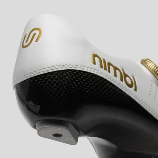 NIMBL Road Cycling Shoes Ultimate Exceed 2026 - White/Gold