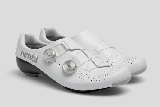 NIMBL Road Cycling Shoes Ultimate Exceed Glide 2026 - White/Silver