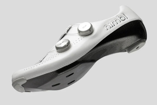 NIMBL Road Cycling Shoes Ultimate Exceed Glide 2026 - White/Silver