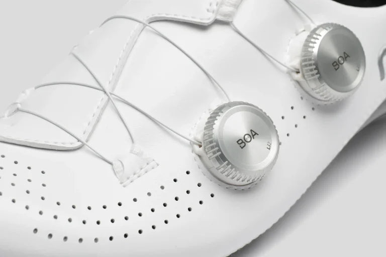 NIMBL Road Cycling Shoes Ultimate Exceed Glide 2026 - White/Silver