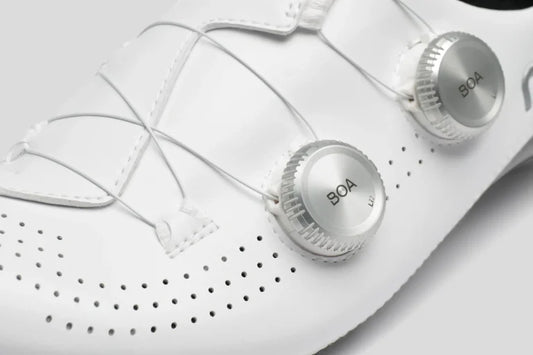 NIMBL Road Cycling Shoes Ultimate Exceed Glide 2026 - White/Silver