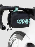 CAFÉ DU CYCLISTE Topologie Medium Bottle Sacoche - Black Mint