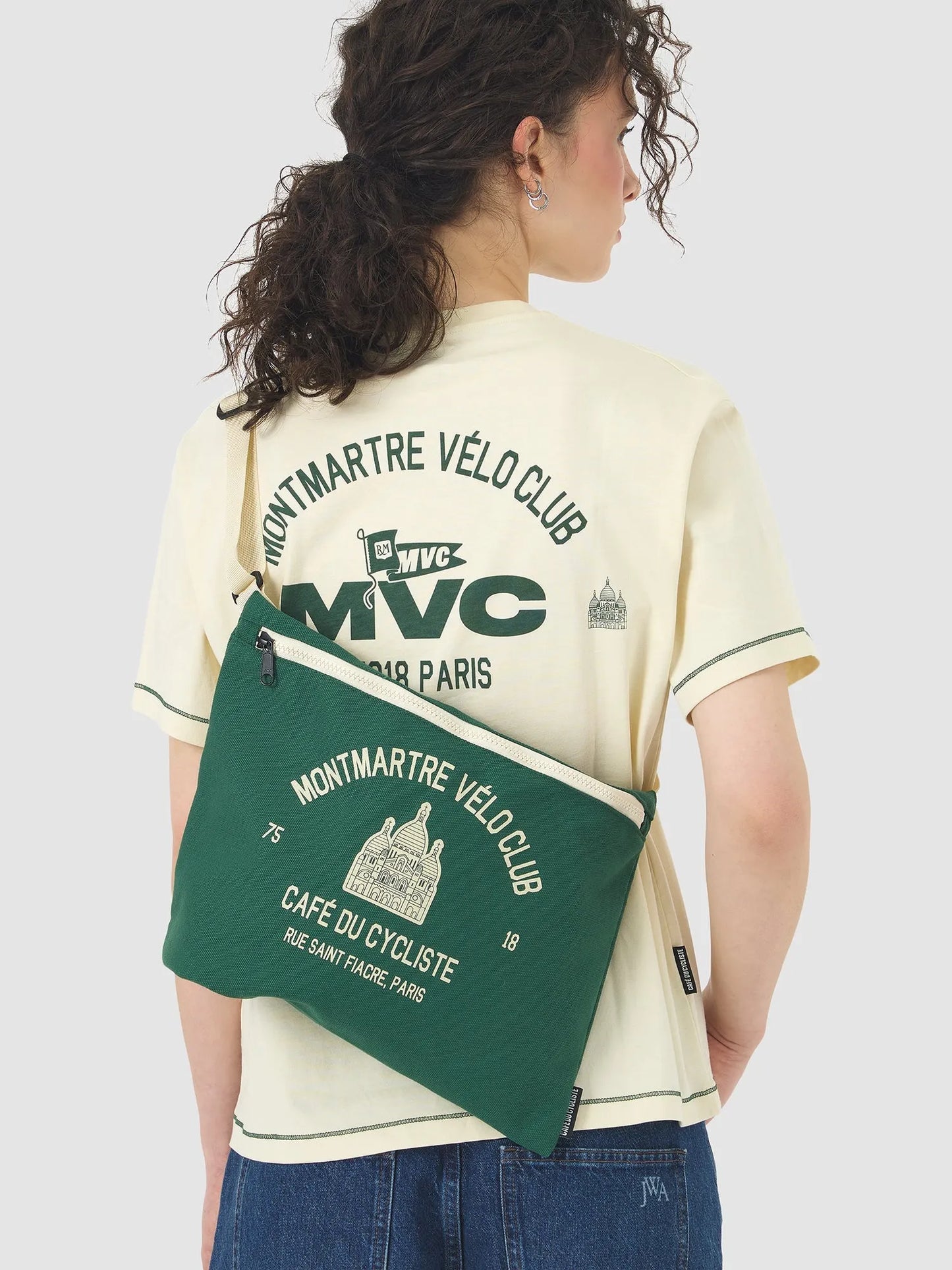 CAFÉ DU CYCLISTE MVC Musette - Dark Green