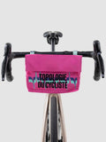 CAFÉ DU CYCLISTE Topologie Medium Musette - Fuchsia