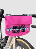 CAFÉ DU CYCLISTE Topologie Medium Musette - Fuchsia