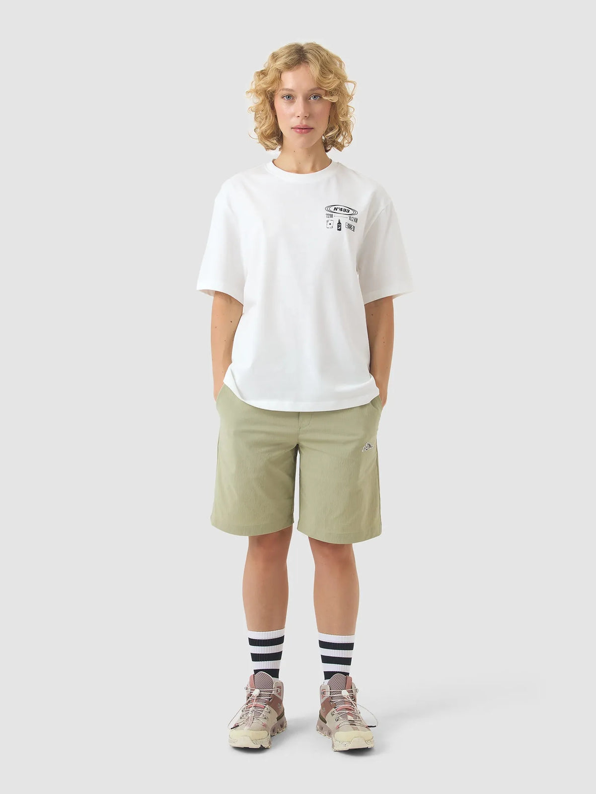 CAFÉ DU CYCLISTE TShirt Col Sa Calobra - White