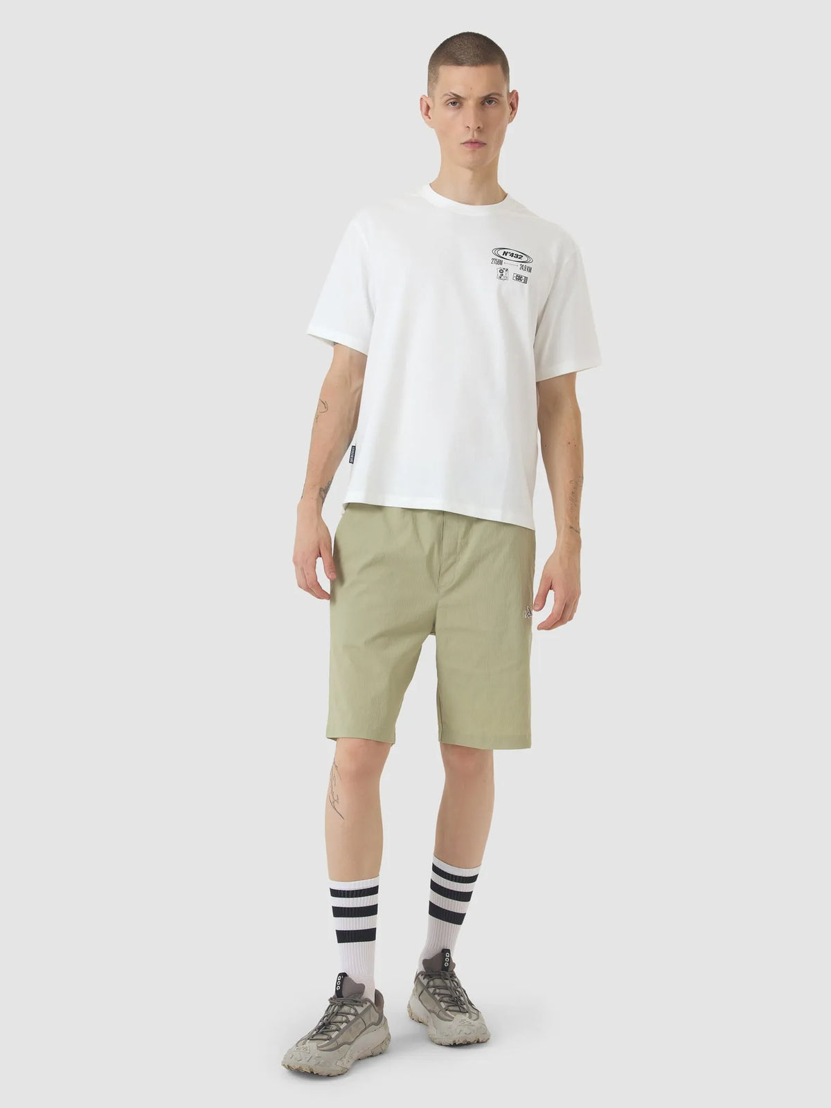 CAFÉ DU CYCLISTE TShirt Col Stelvio - White