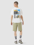 CAFÉ DU CYCLISTE TShirt Col Stelvio - White
