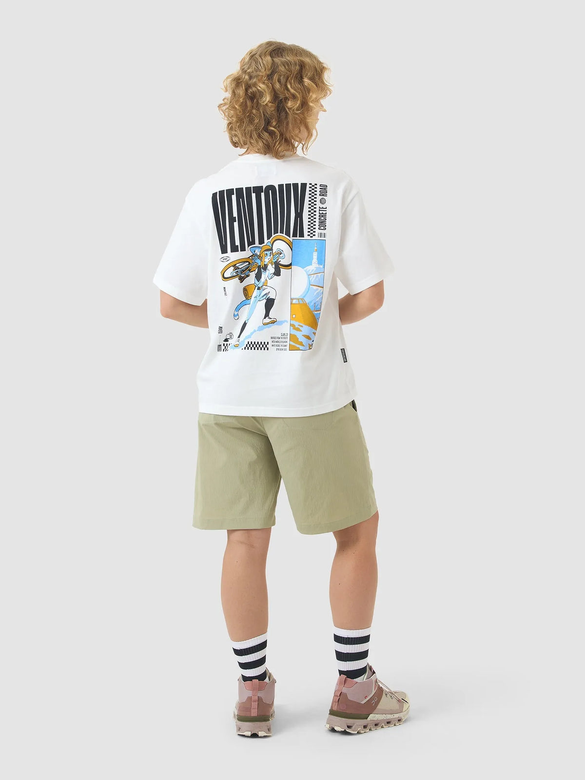 CAFÉ DU CYCLISTE TShirt Col Ventoux - White