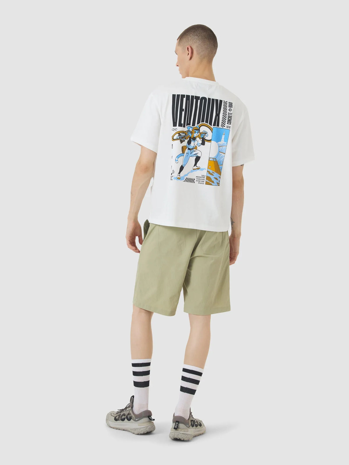 CAFÉ DU CYCLISTE TShirt Col Ventoux - White
