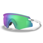 OAKLEY Custom By Velodrom Encoder Eyewear - Matte White Prizm Jade Iridium