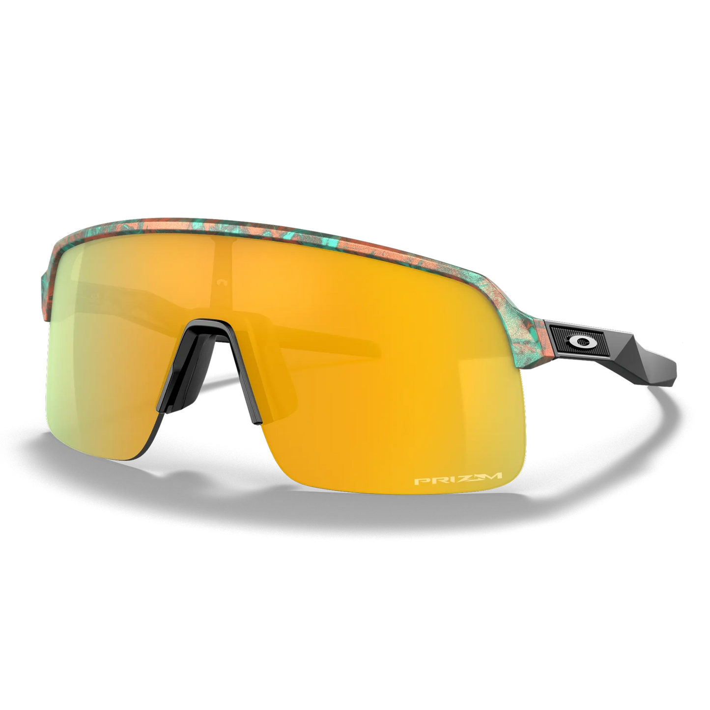 OAKLEY Custom By Velodrom Sutro Lite Eyewear - Matte Carbon Prizm 24k Iridium