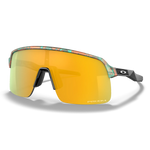 OAKLEY Custom By Velodrom Sutro Lite Eyewear - Matte Carbon Prizm 24k Iridium