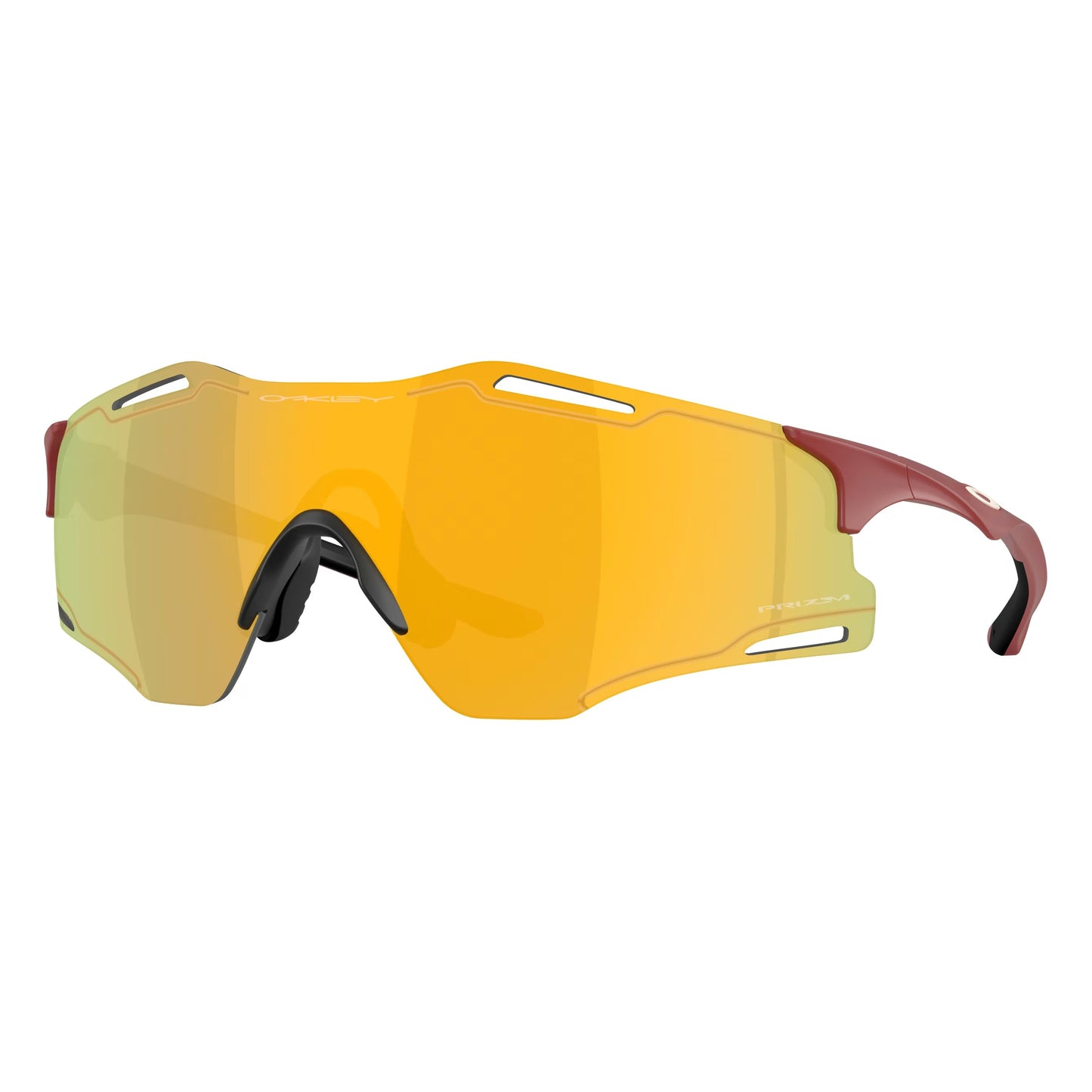OAKLEY Cybr Zero - Matte Iron Red Prizm 24K