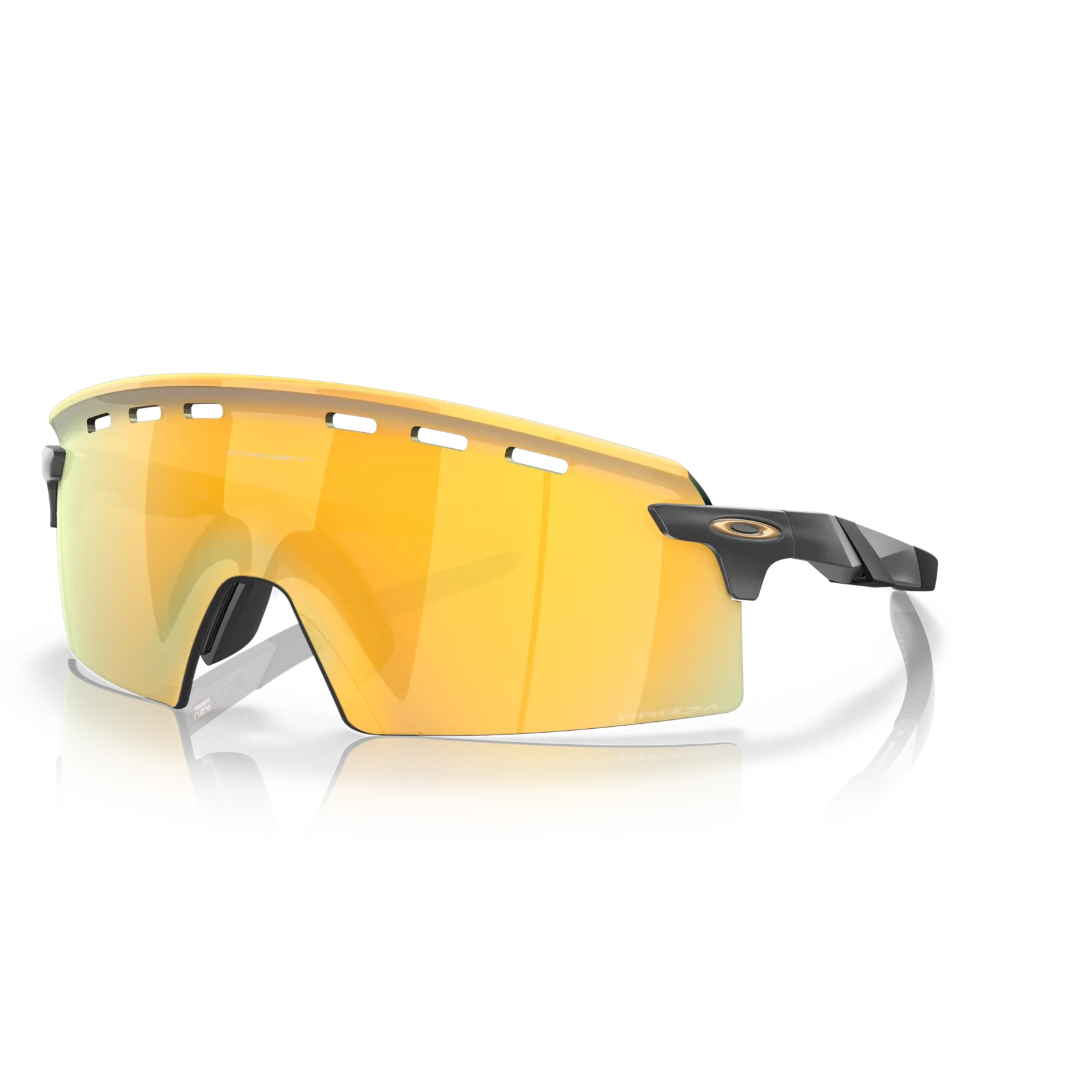OAKLEY Encoder Strike Vented Eyewear - Matte Carbon Prizm 24K