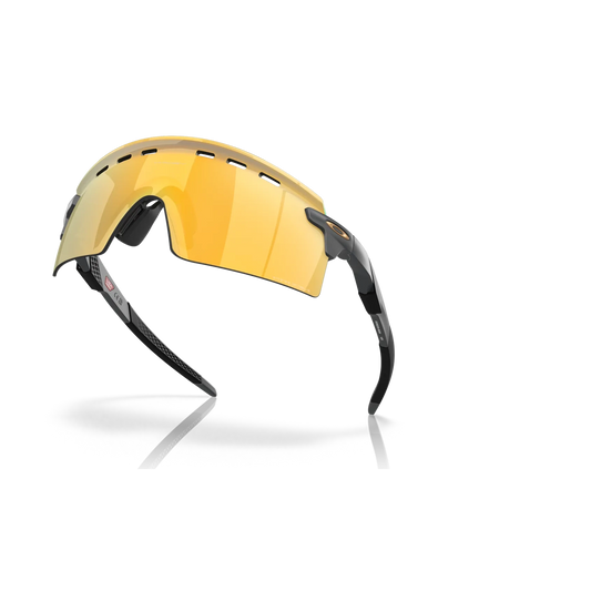 OAKLEY Encoder Strike Vented Eyewear - Matte Carbon Prizm 24K