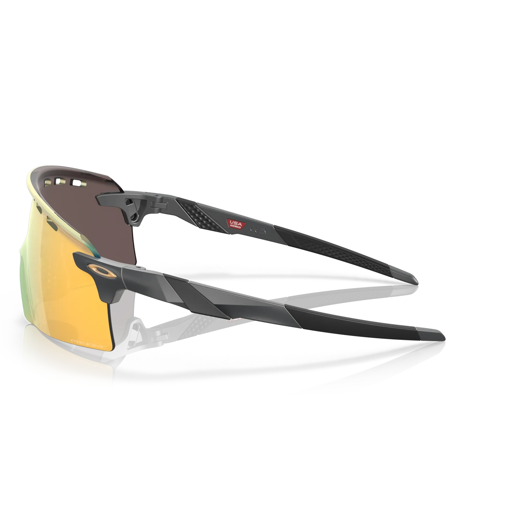 OAKLEY Encoder Strike Vented Eyewear - Matte Carbon Prizm 24K