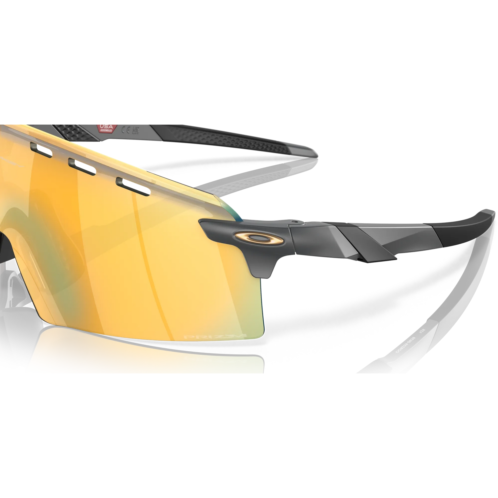 OAKLEY Encoder Strike Vented Eyewear - Matte Carbon Prizm 24K