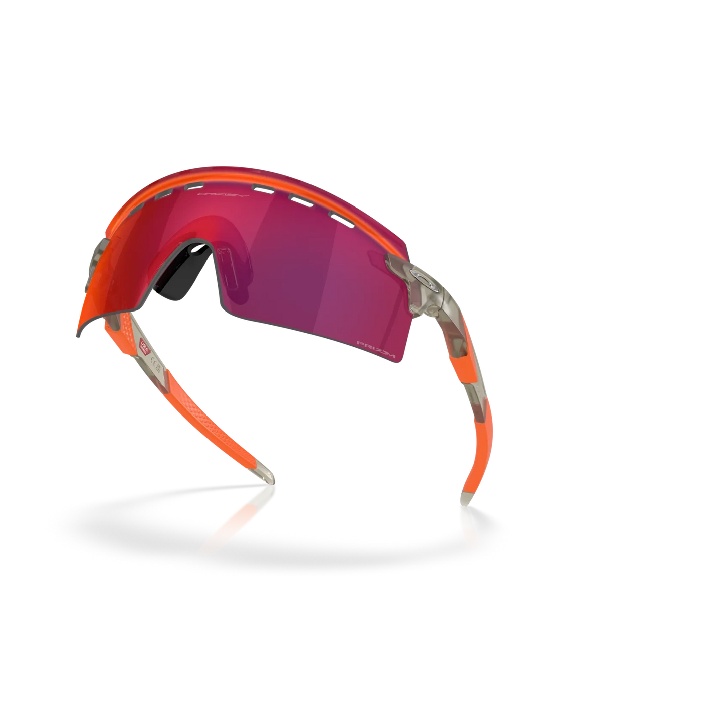 OAKLEY Encoder Strike Vented Eyewear - Matte Grey Ink Prizm Road