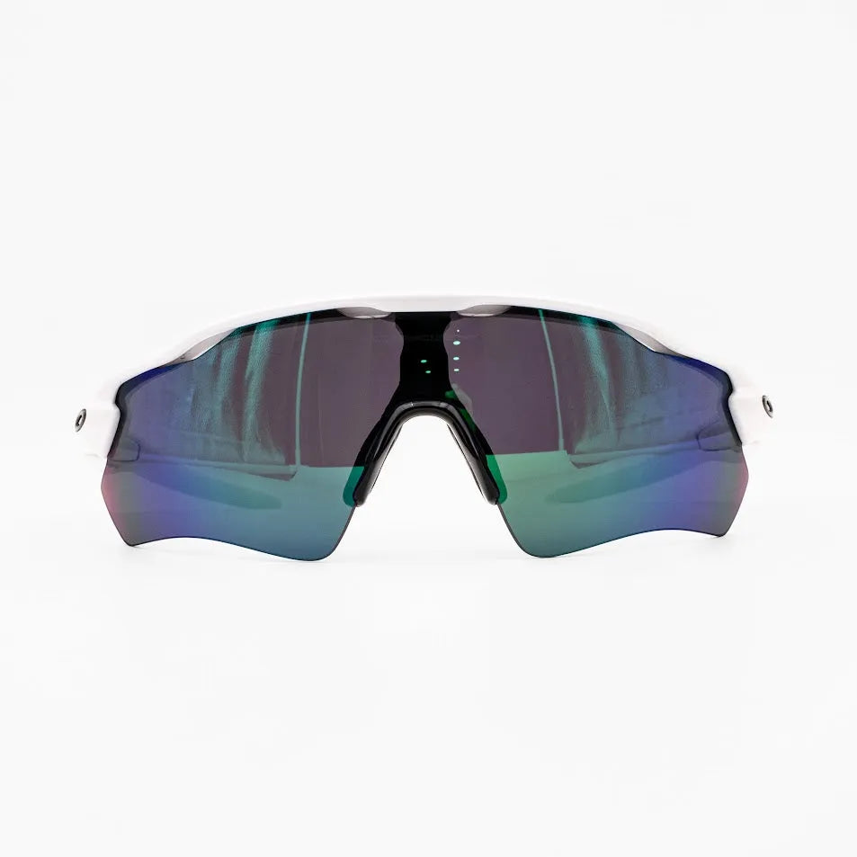 OAKLEY Radar EV Custom by Velodrom - White / Blue Lens