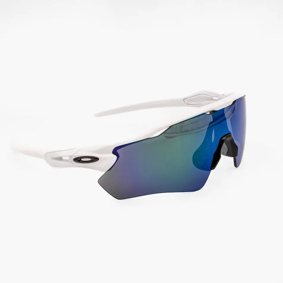 OAKLEY Radar EV Custom by Velodrom - White / Blue Lens