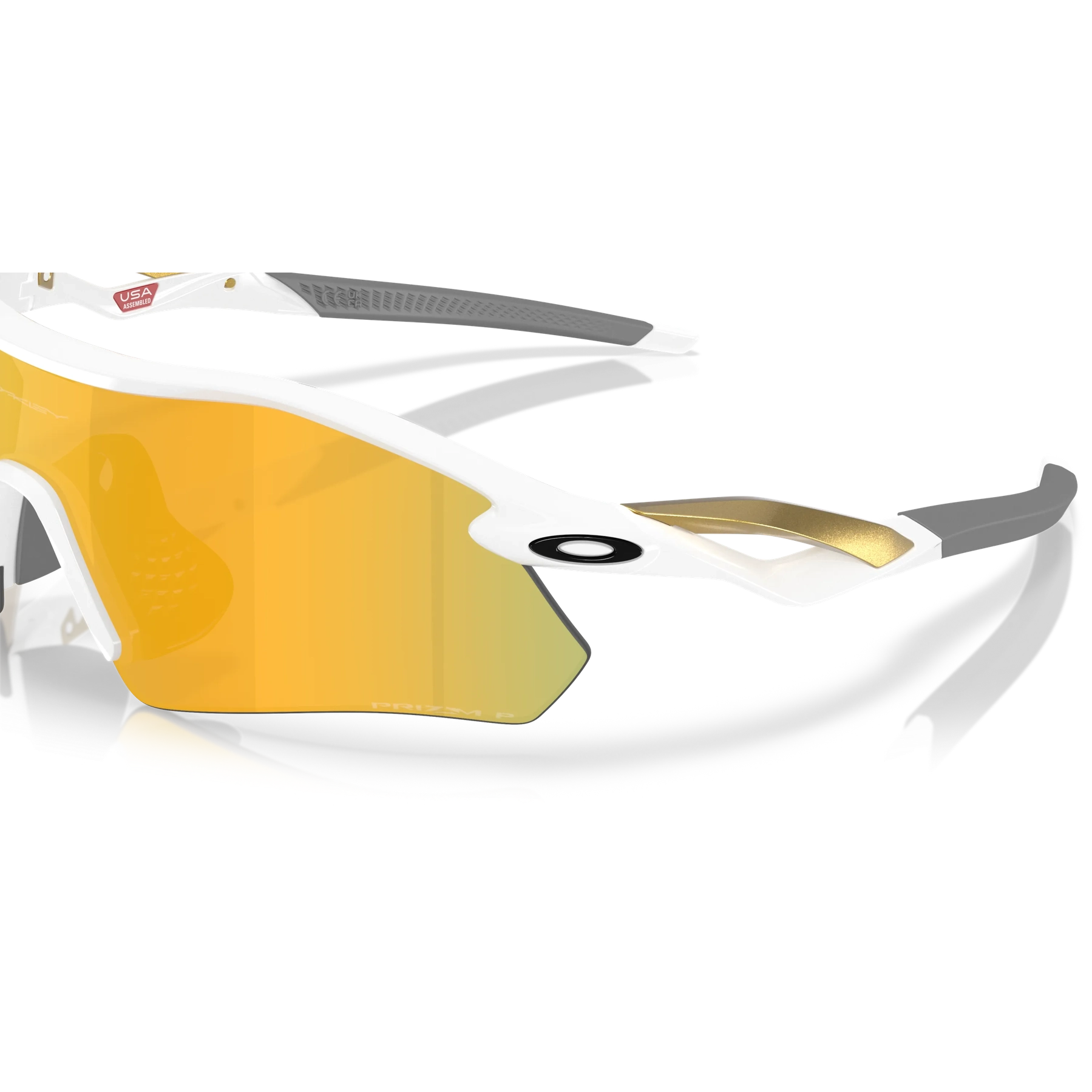 OAKLEY Radar Plate Eyewear - Polished White Prizm 24K Polarized