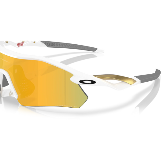 OAKLEY Radar Plate Eyewear - Polished White Prizm 24K Polarized