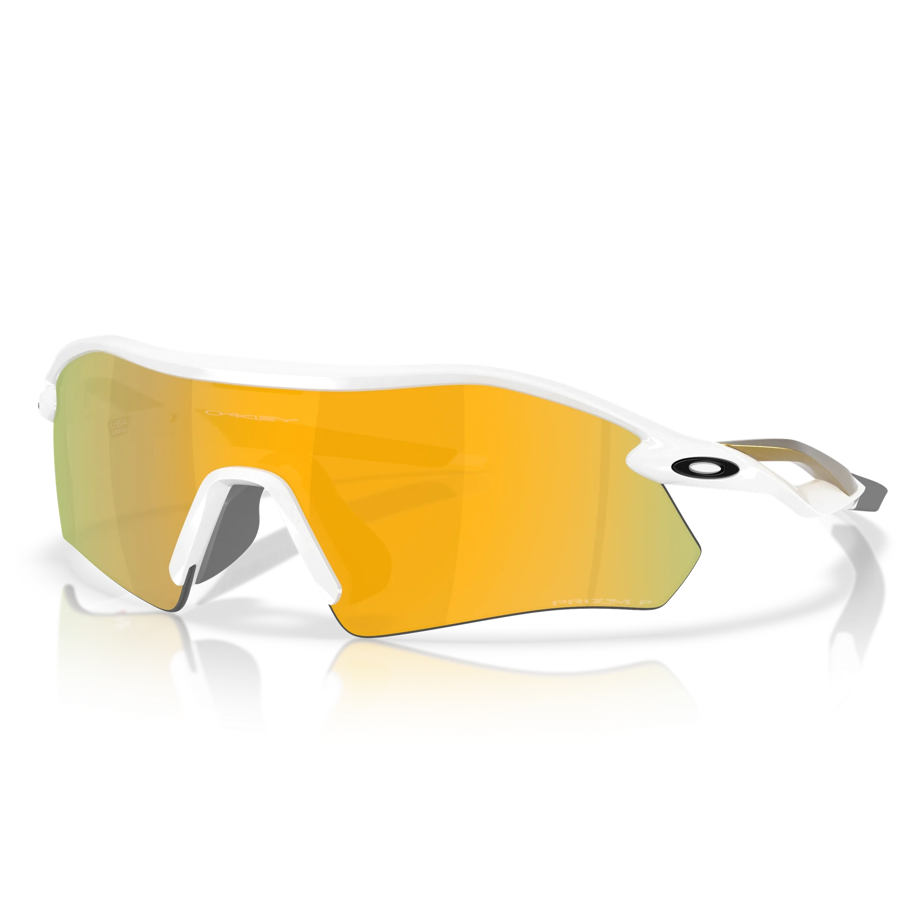 OAKLEY Radar Plate Eyewear - Polished White Prizm 24K Polarized