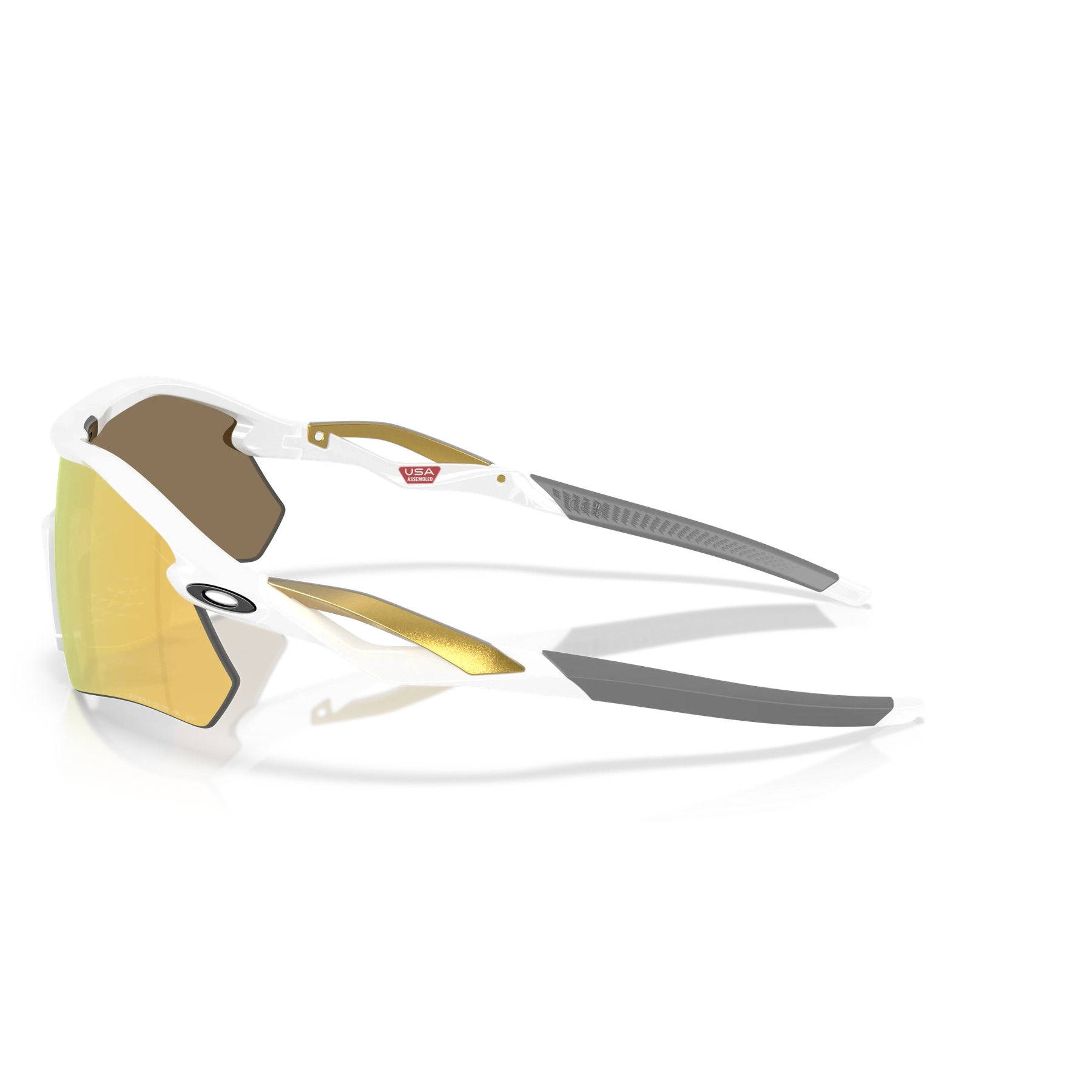 OAKLEY Radar Plate Eyewear - Polished White Prizm 24K Polarized