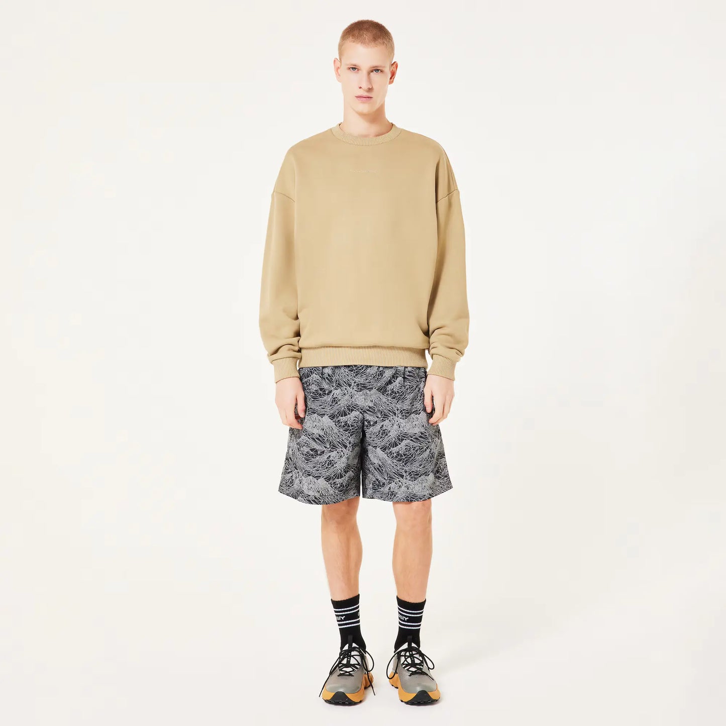 OAKLEY Soho Crew Neck Sweatshirt - Pebble