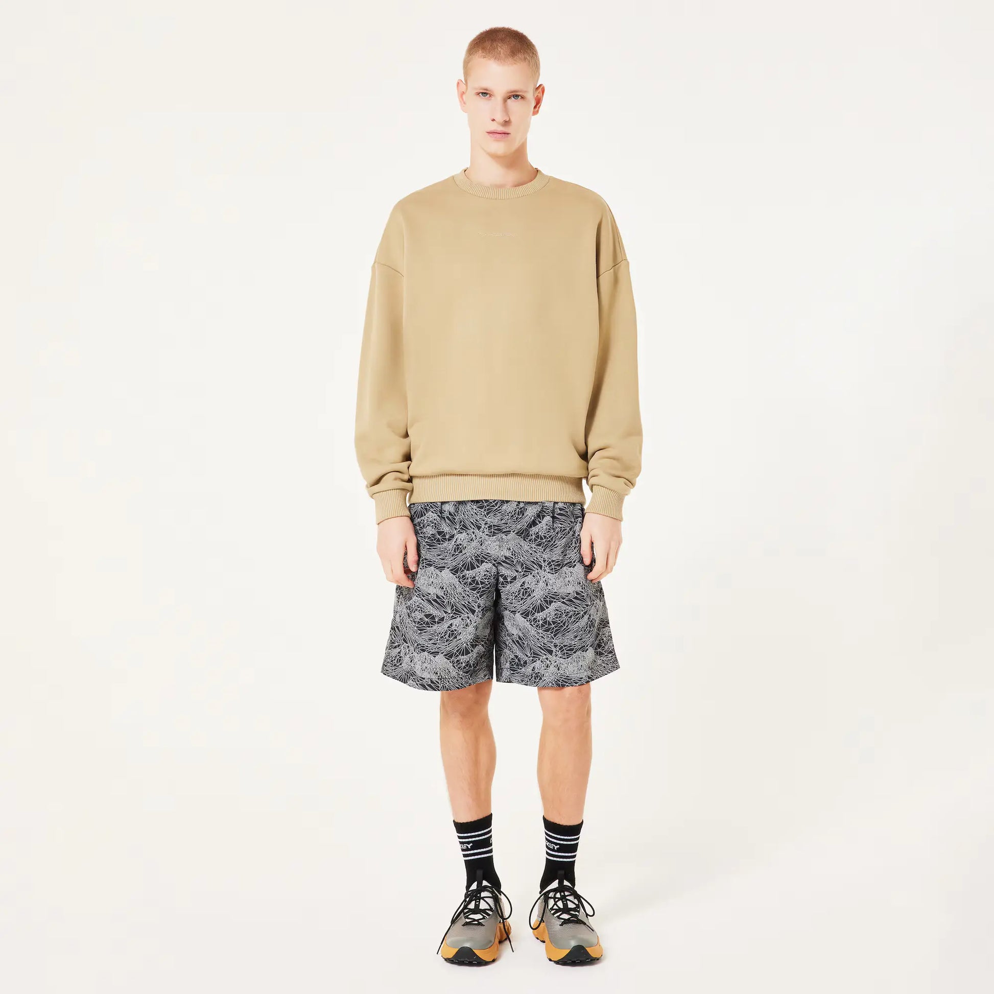 OAKLEY Soho Crew Neck Sweatshirt - Pebble