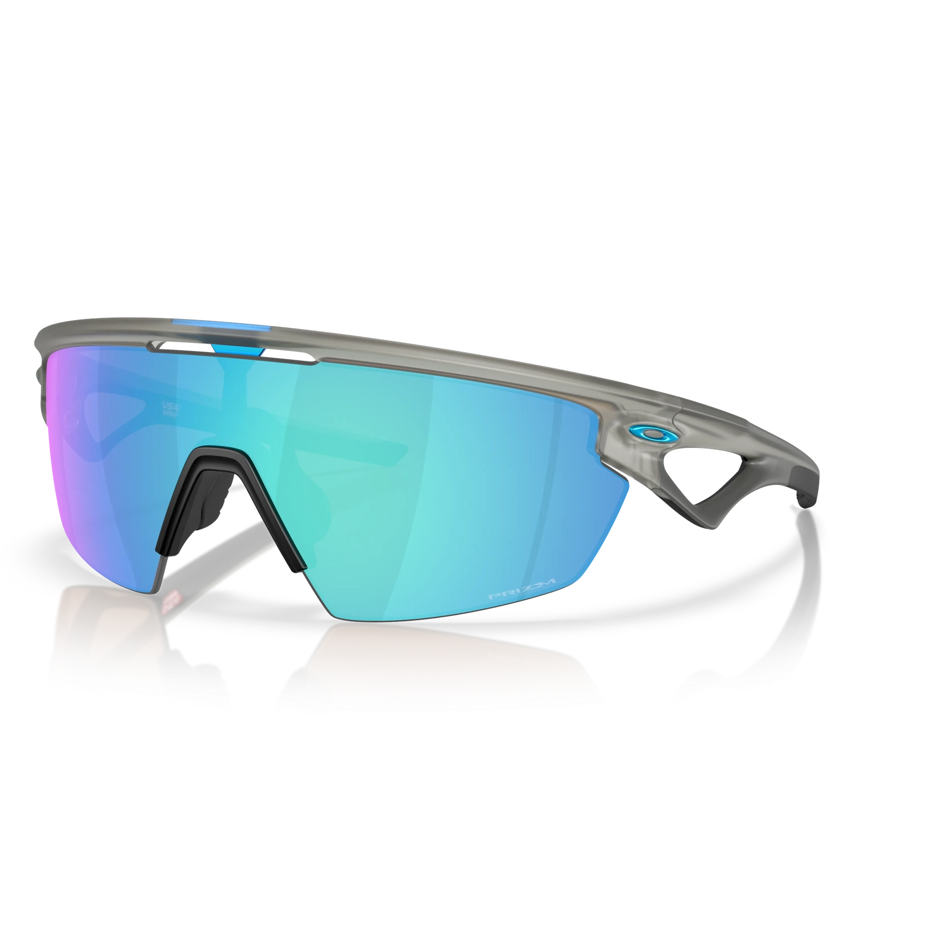 OAKLEY Sphaera Eyewear - Matte Grey Ink Prizm Sapphire