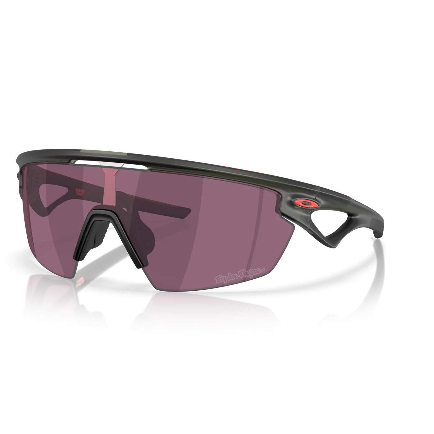 OAKLEY Sphaera Eyewear - TLD Matte Olive Ink Prizm Road Black