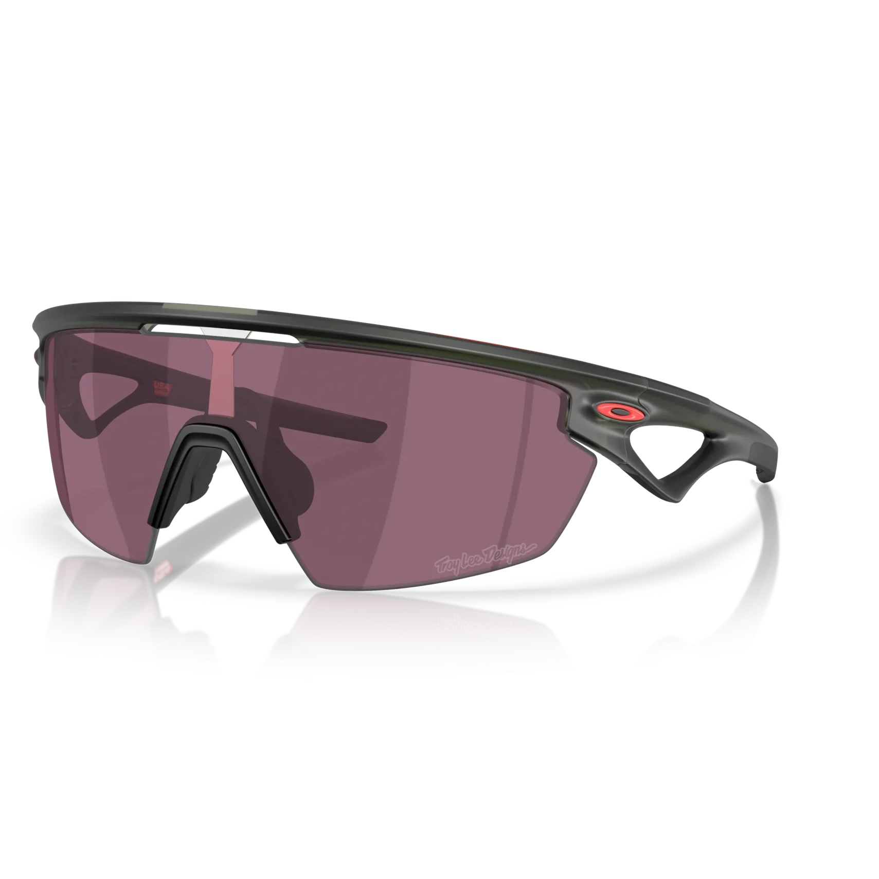 OAKLEY Sphaera Eyewear - TLD Matte Olive Ink Prizm Road Black