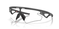 OAKLEY Sphaera Slash - Clear/Black Photochromatic Carbon