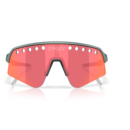 OAKLEY Sutro Lite Sweep Eyewear - Matte Silver/Blue Colorshift Prizm Trail Torch