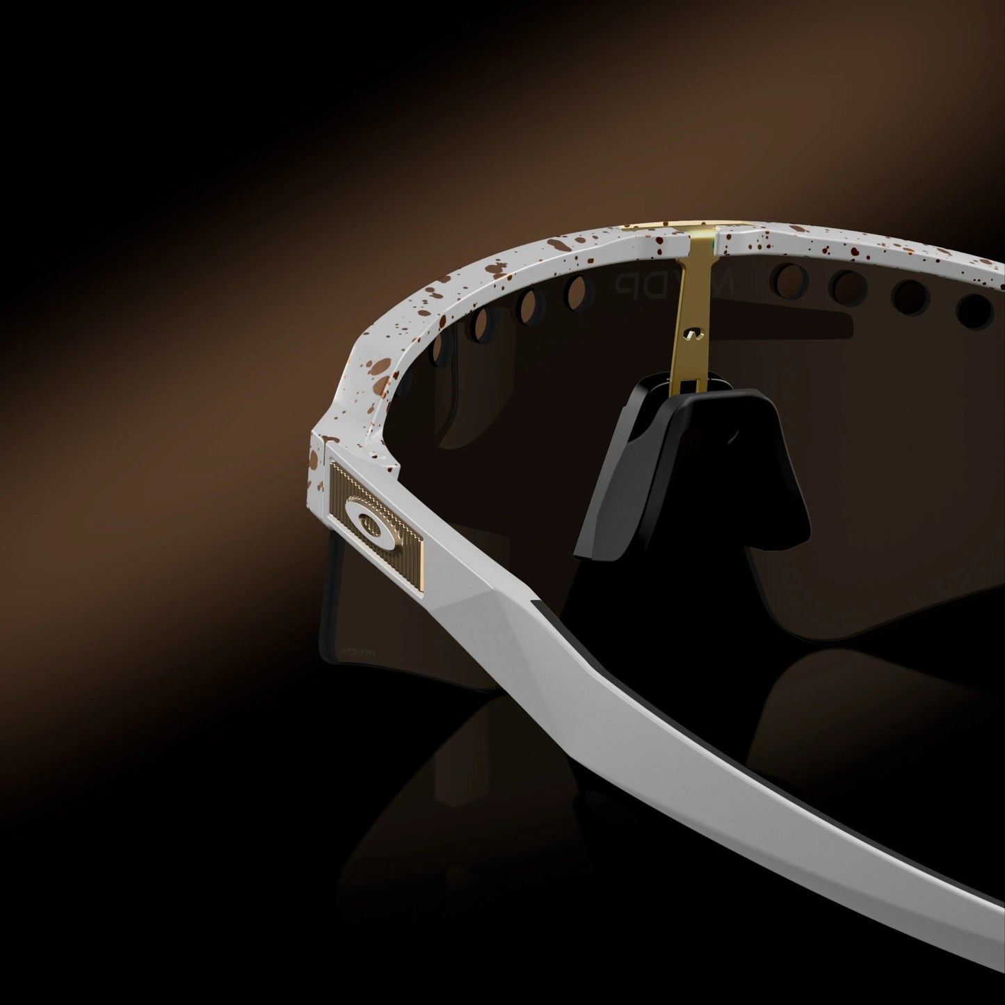 OAKLEY Sutro Litre Sweep MVDP Edition - Prizm 24k Red/Gold Splatter