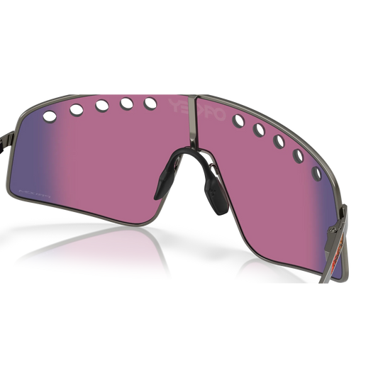OAKLEY Sutro TI Sweep Eyewear - Matte Gunmetal Prizm Road