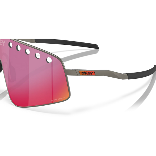 OAKLEY Sutro TI Sweep Eyewear - Matte Gunmetal Prizm Road