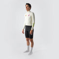 VELODROM RaceDay Thermal Fietsshirt lange mouwen - Off Wit/Neon